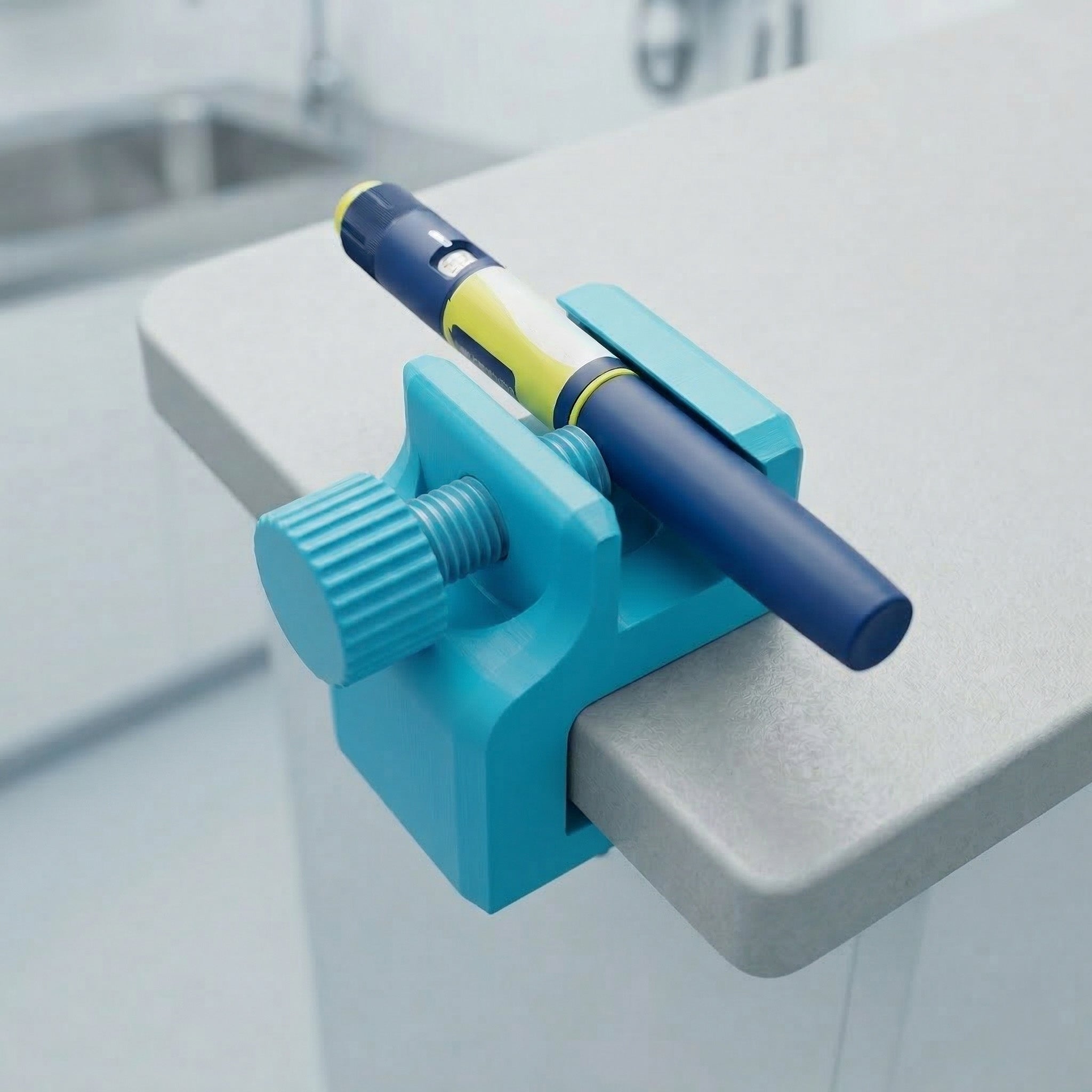 One-Handed Insulin Pen Dosing Aid