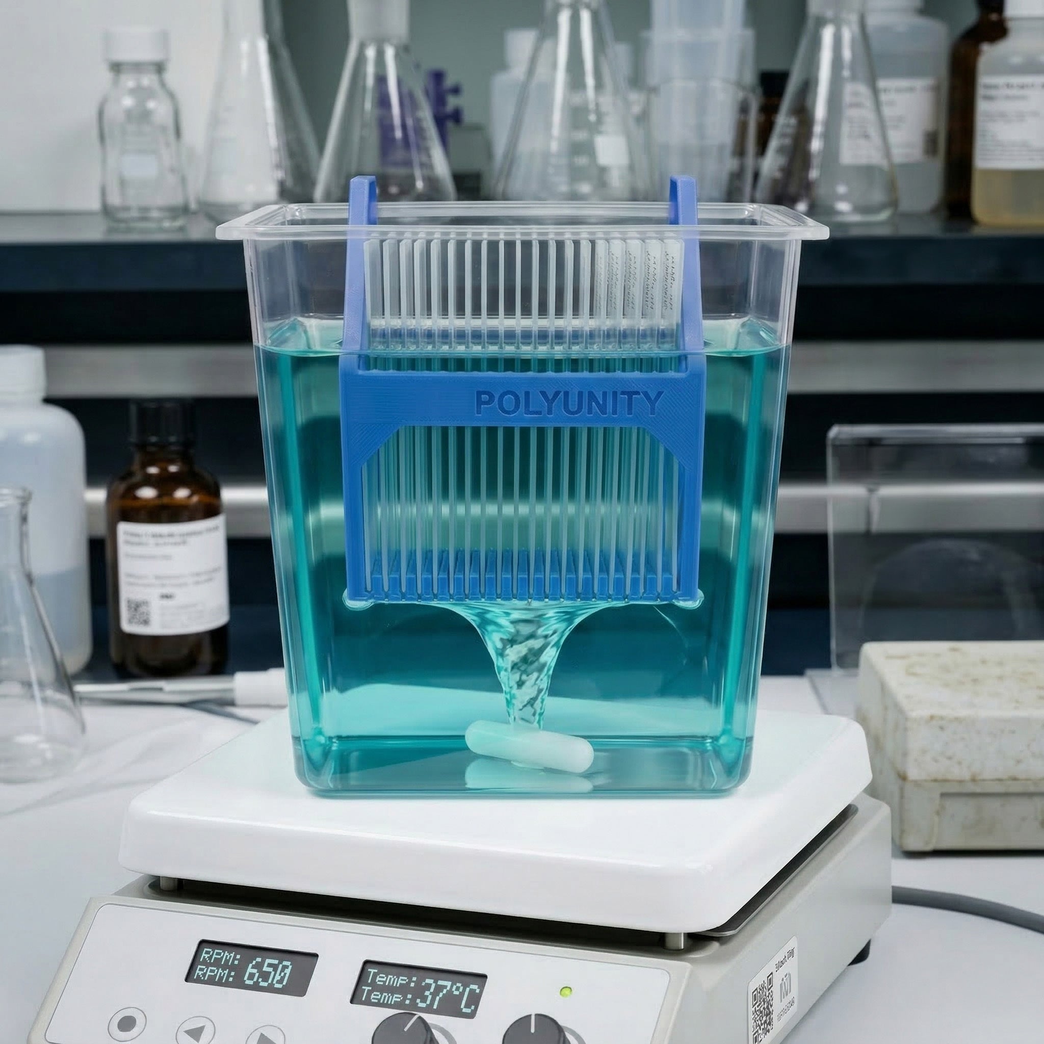 20-Slide Staining & Washing Basket
