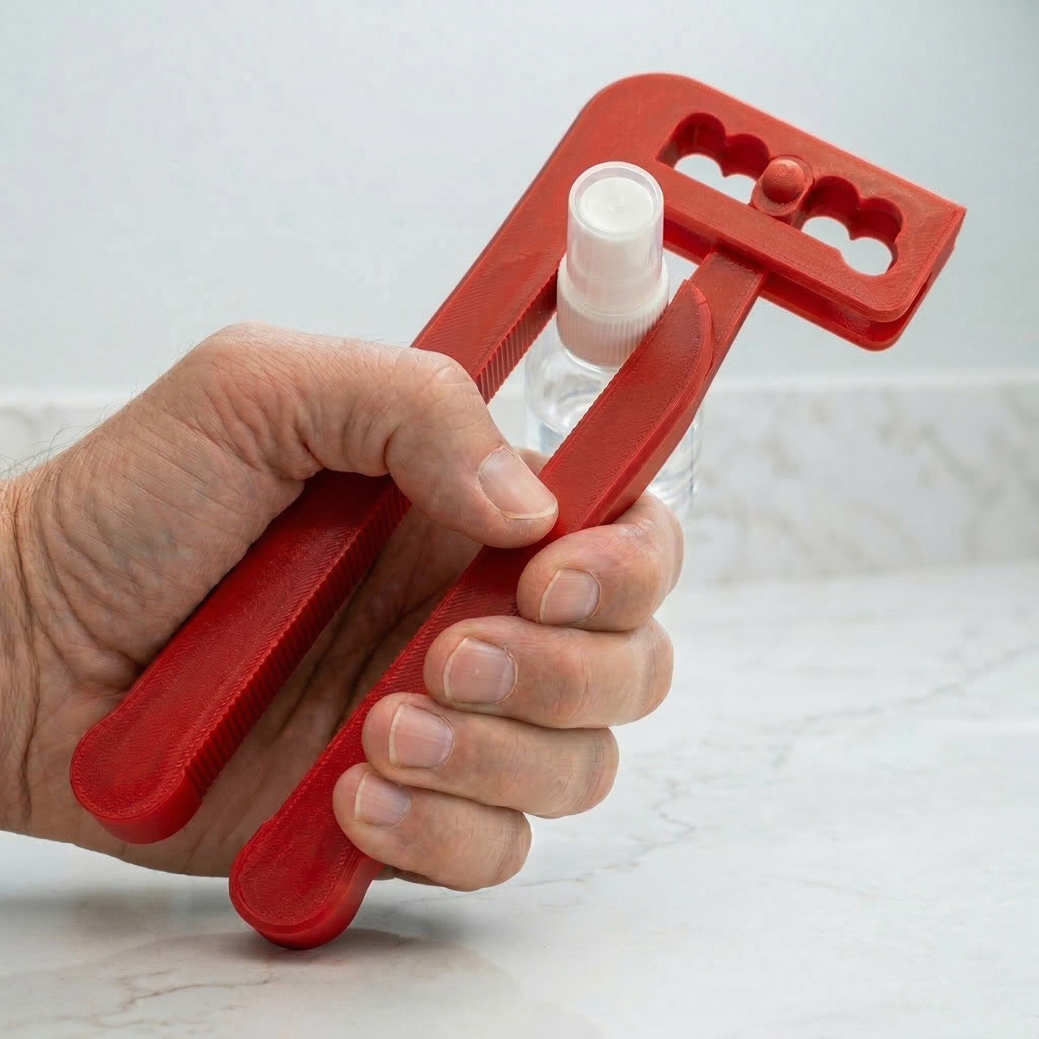 Adjustable Cap & Pill Bottle Opener