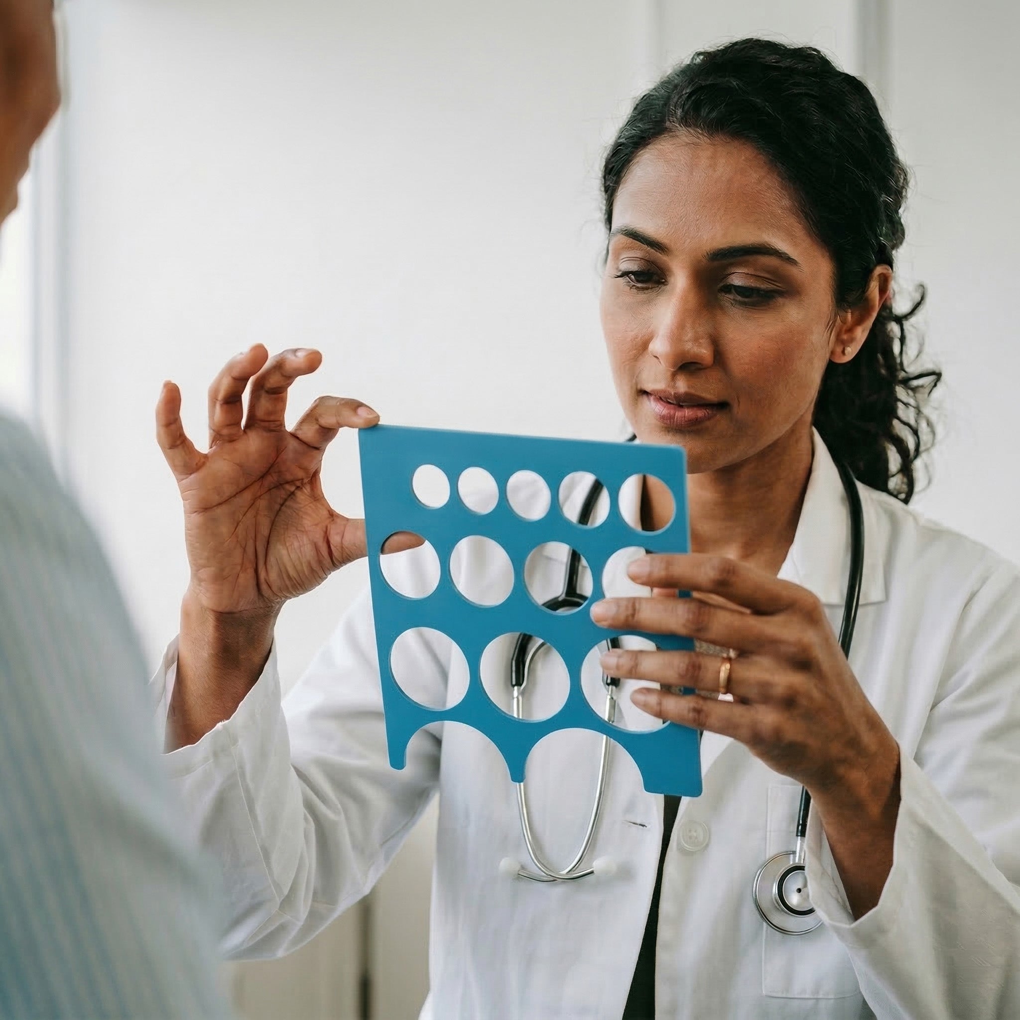 Reusable 3D-Printed Stoma Measuring Guide