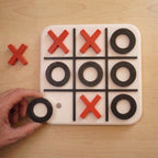 Washable Magnetic Tic Tac Toe Therapy Game