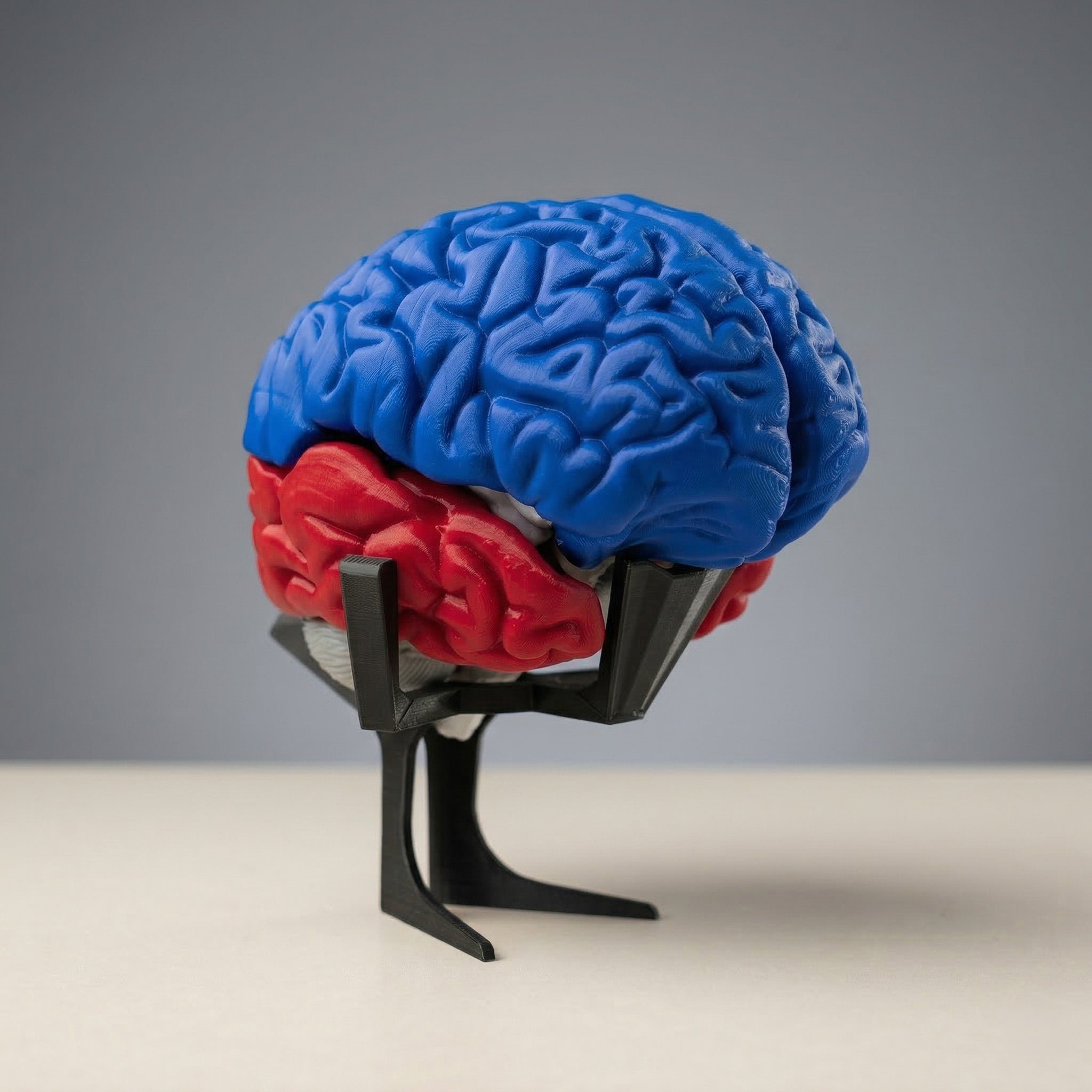 Magnetic 3D-Printed Brain Anatomical Model
